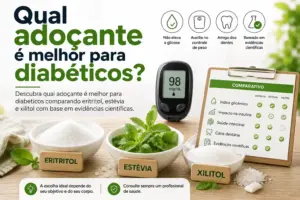 qual adoçante é melhor para diabéticos